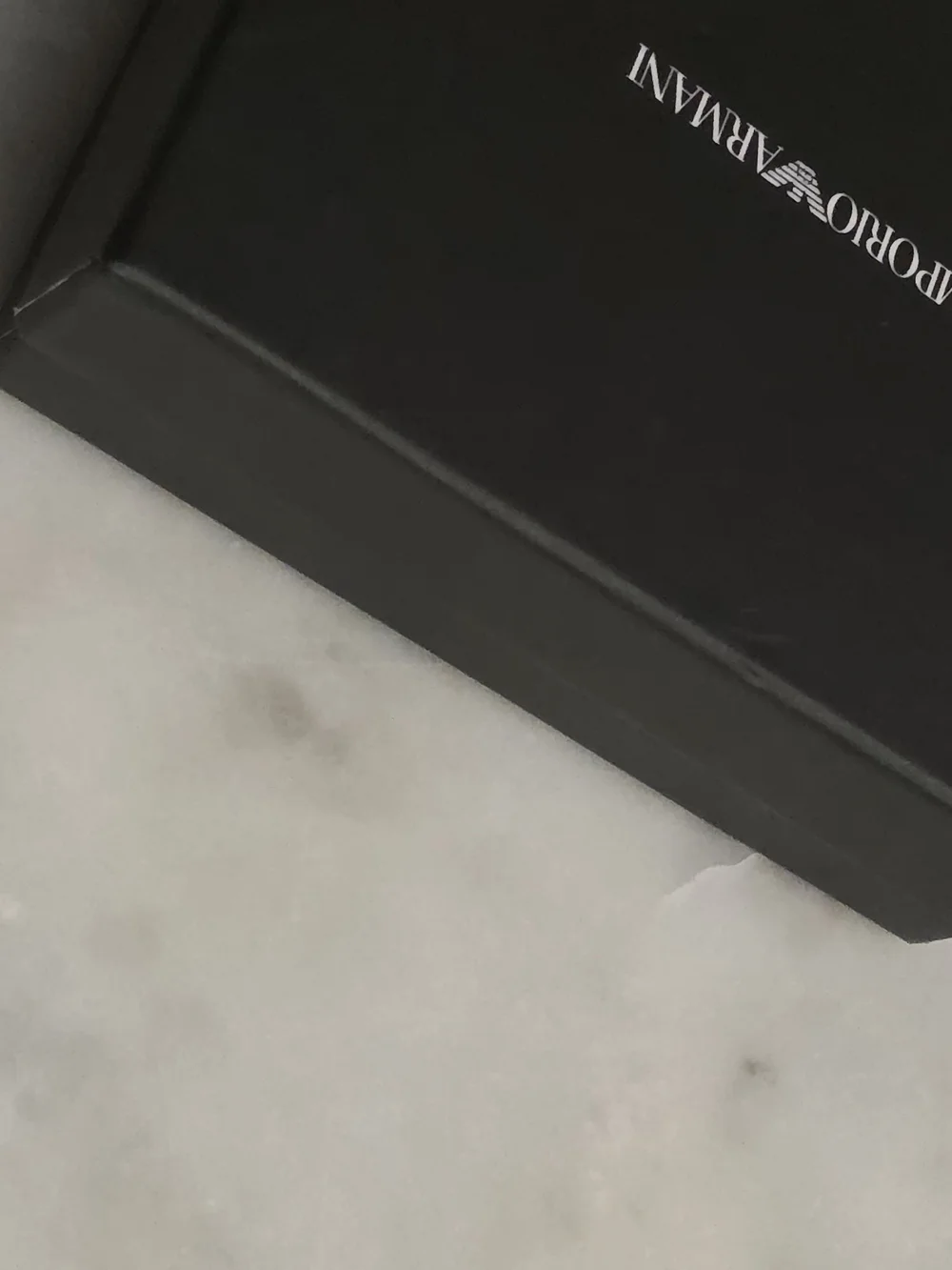 Emporio Armani Men's Black Accessories Gift Box-5.75